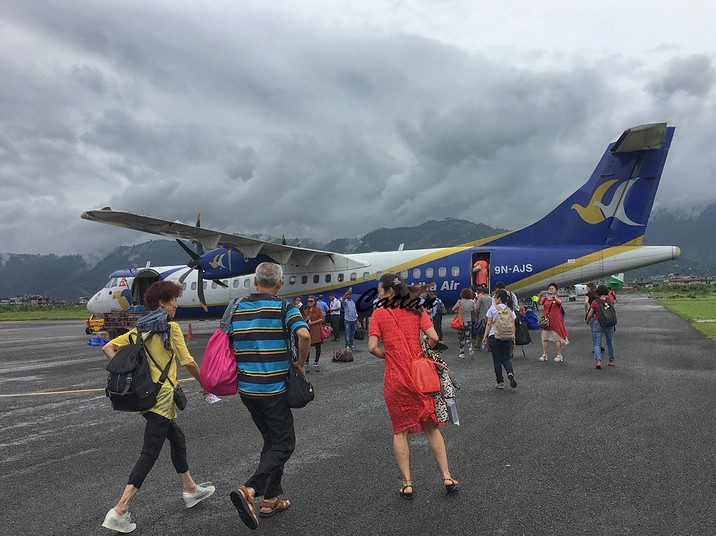 Pokhara flight to Kathmandu