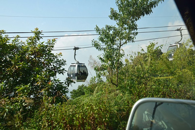 Nepal, Pokhara, Sarangkot cable car