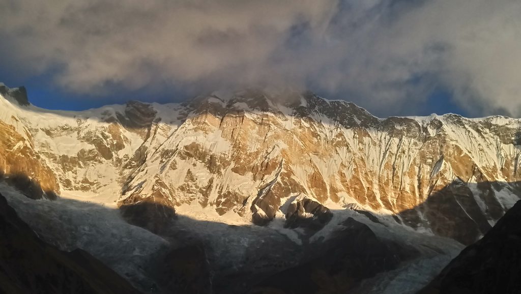 Sunrise View from Annapurna Base camp 