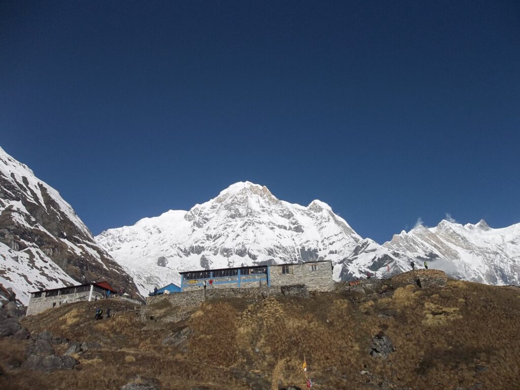 Specular view of Annapurna range