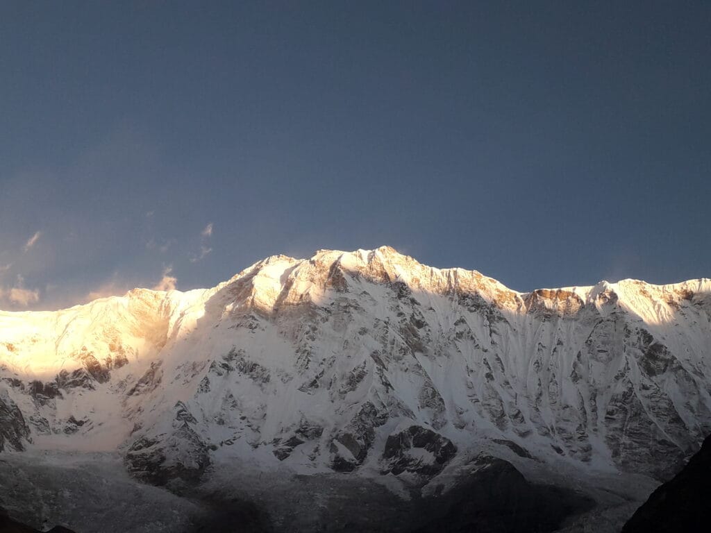 Annapurna I (8,091 m), the tenth-highest mountain in the world.