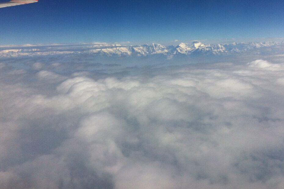 Mountain Flight in Nepal
