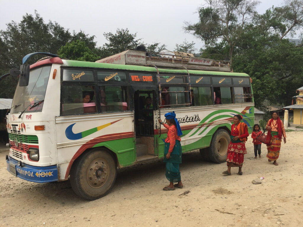 Local bus kathmandu to Sotikhola