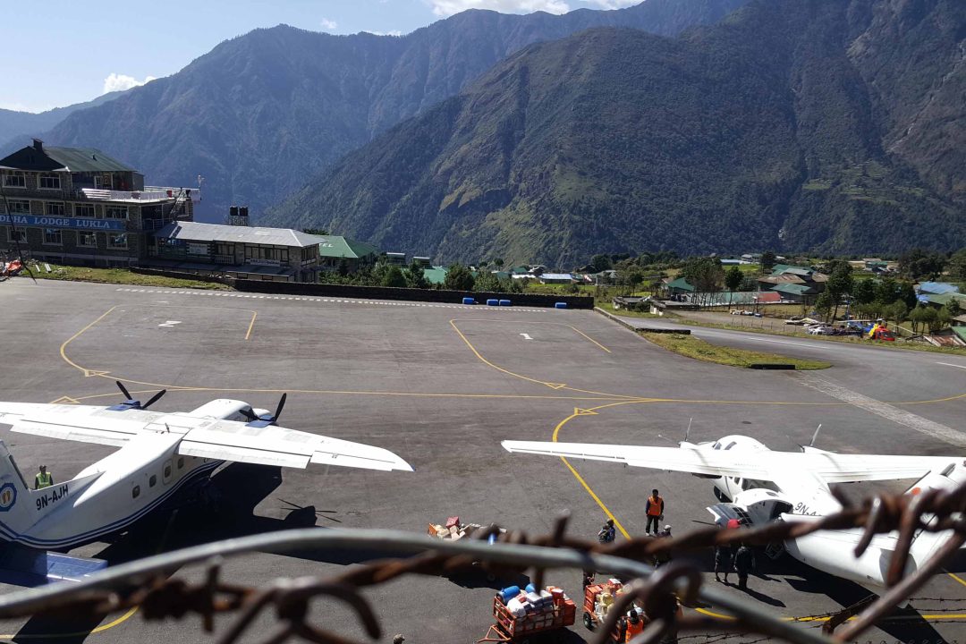GETTING FLIGHT TO LUKLA VIA RAMECHHAP