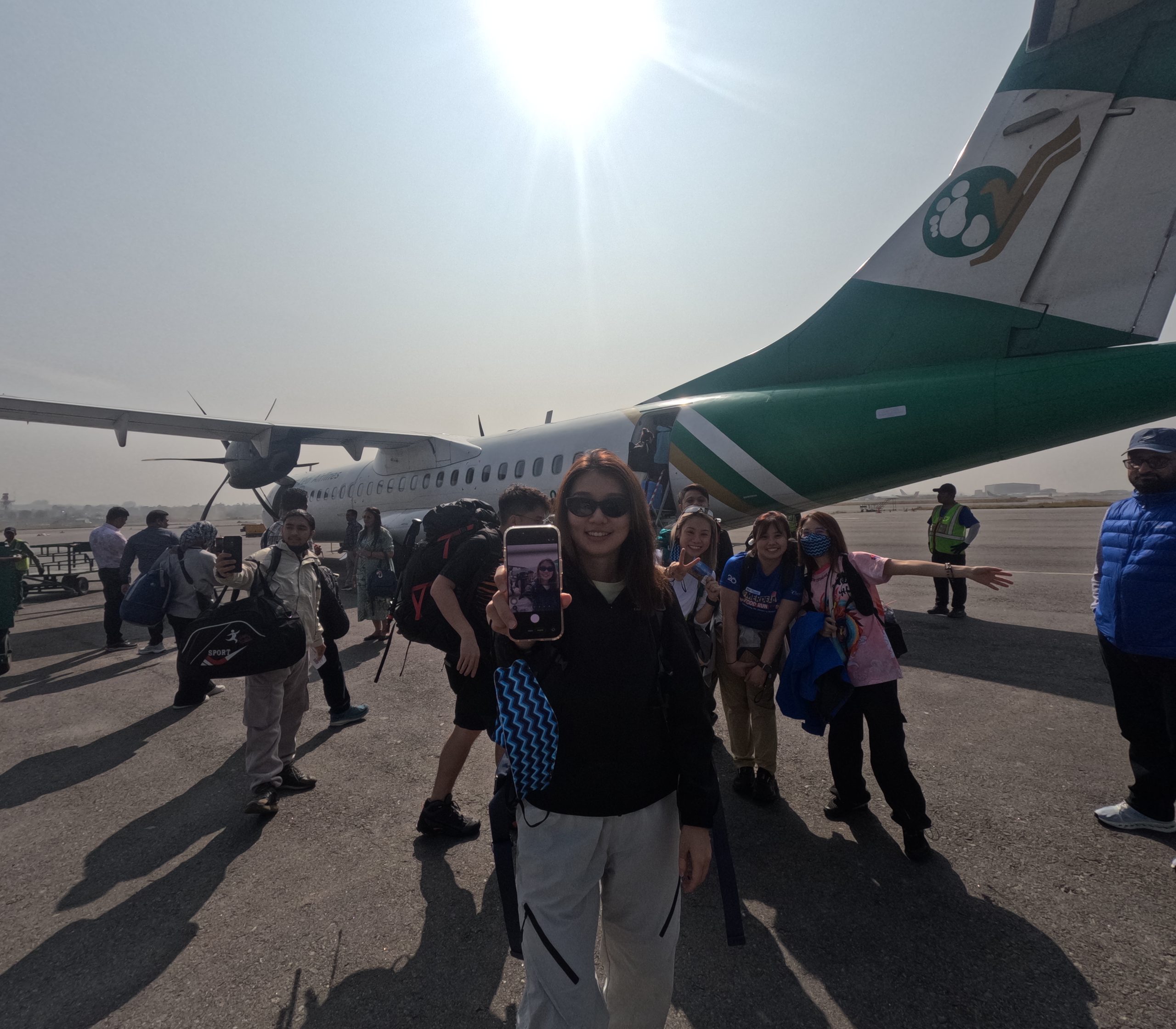 Pokhara to Kathmandu flight