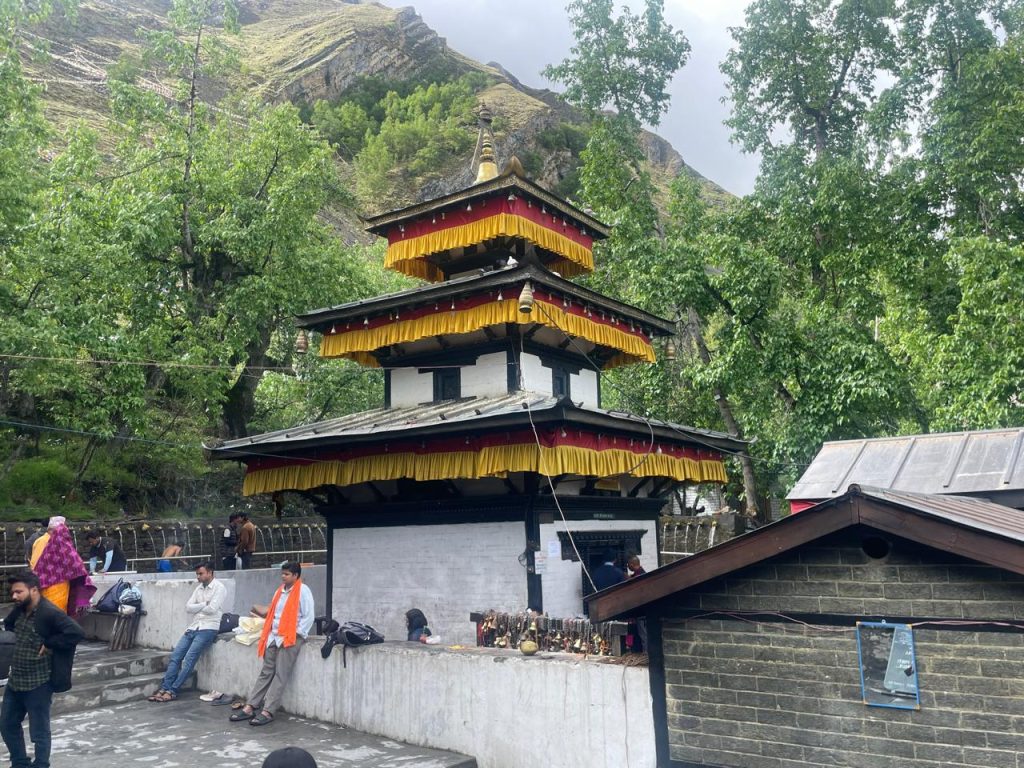 Muktinath Temple located in the Mustang district of Nepal