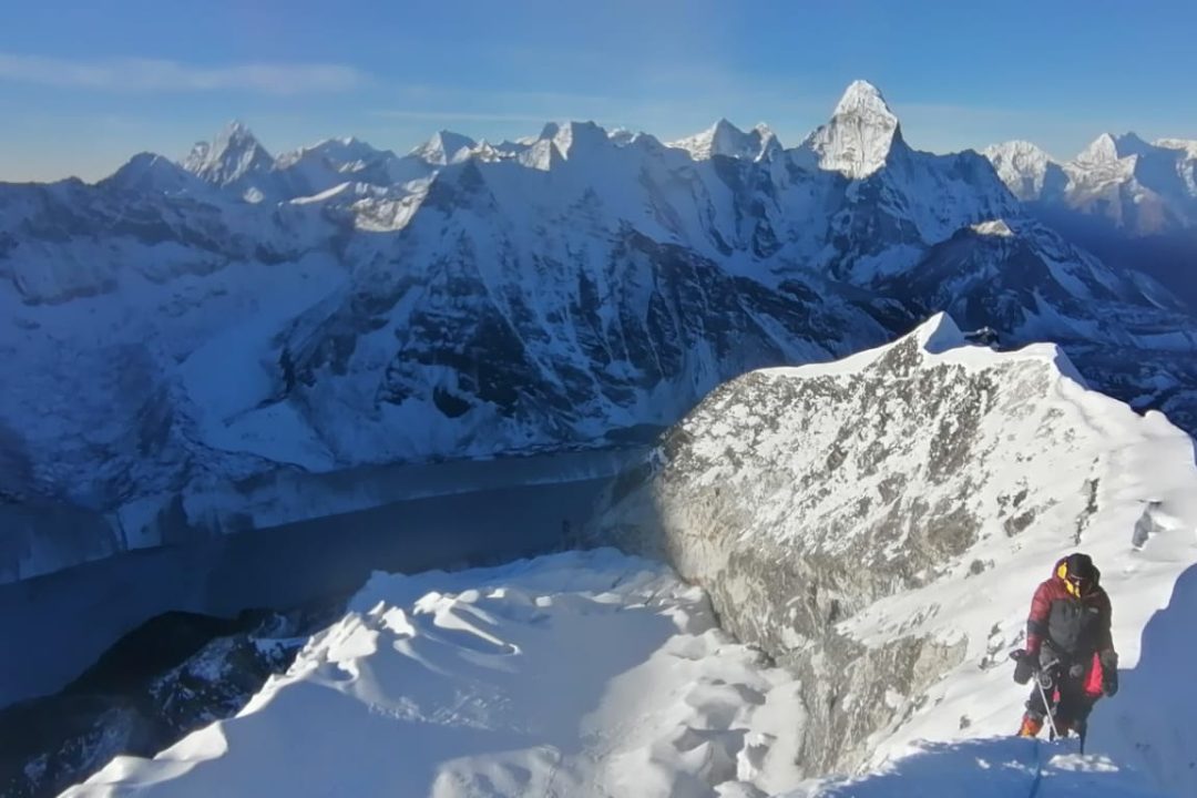 Island Peak Climbing in Autumn