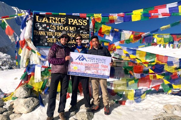 Manaslu Circuit trek with High Route Adventure