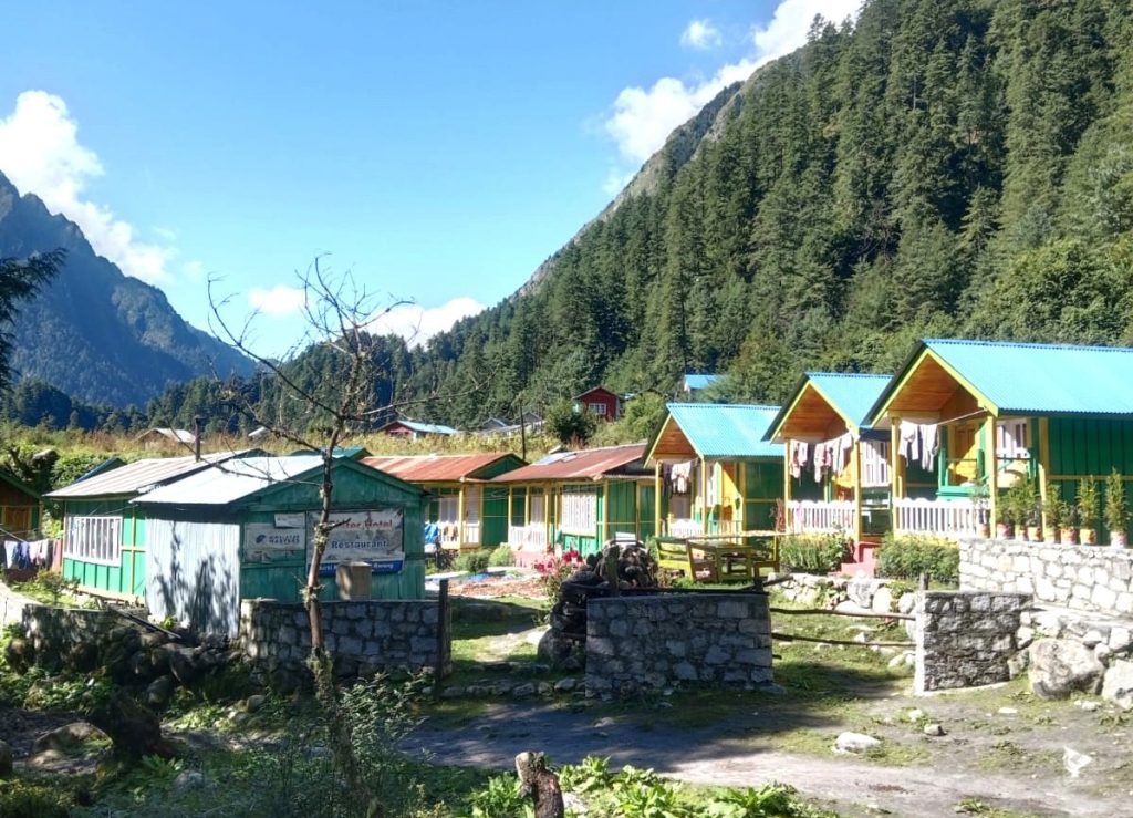 Tea House on the Manaslu Circuit Trek