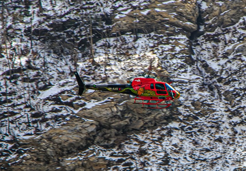 Fly Above Langtang Valley