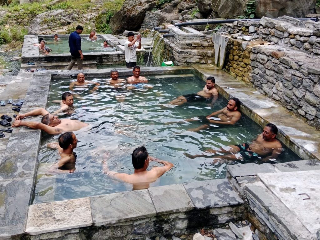 Jhinu Danda - hot spring