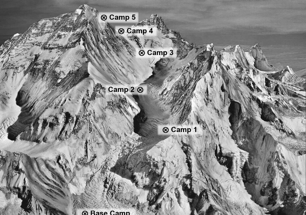 Mount Everest Map