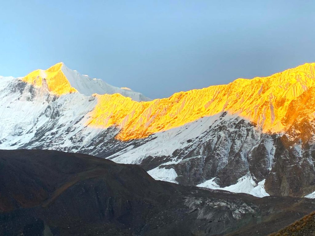 Sunrise over Tilicho Peak