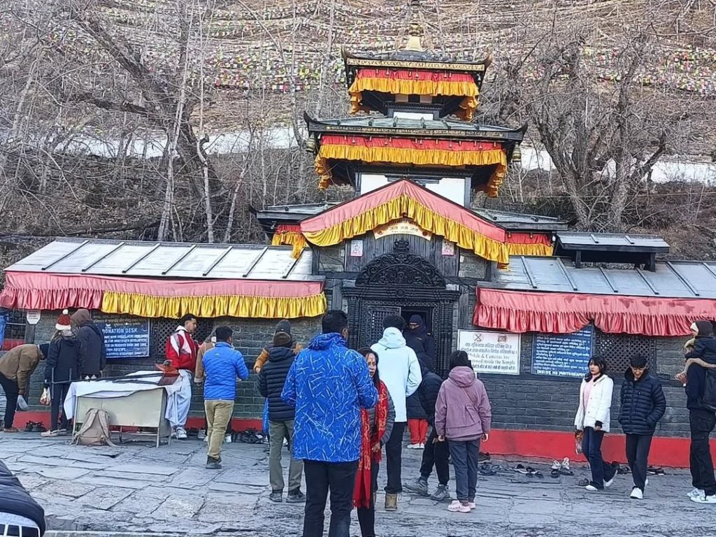 Muktinath Temple visit during Nar Phu Valley Trek