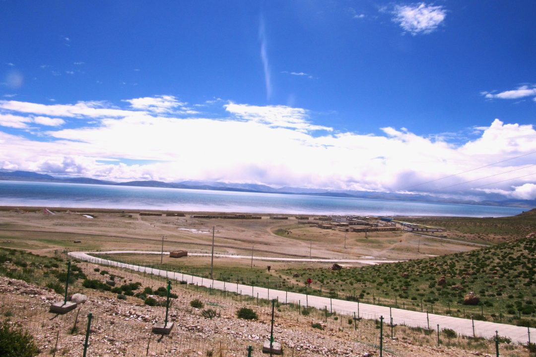 Mansarovar Lake in Tibet, China
