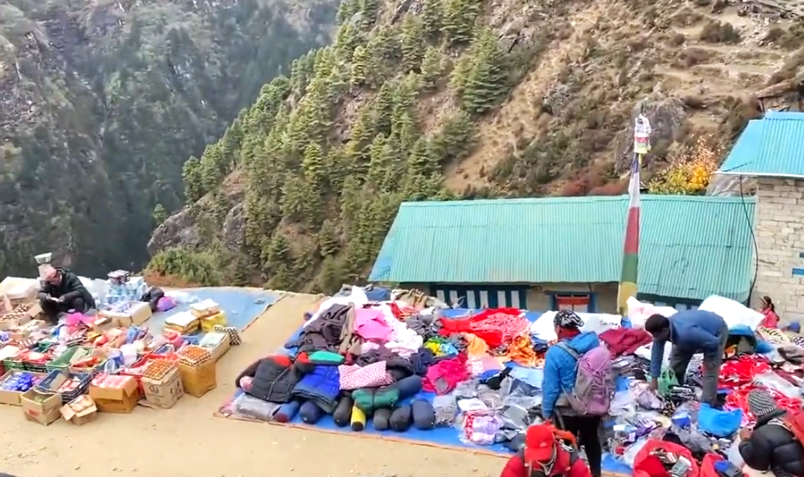 The Saturday Market of Namche Bazaar