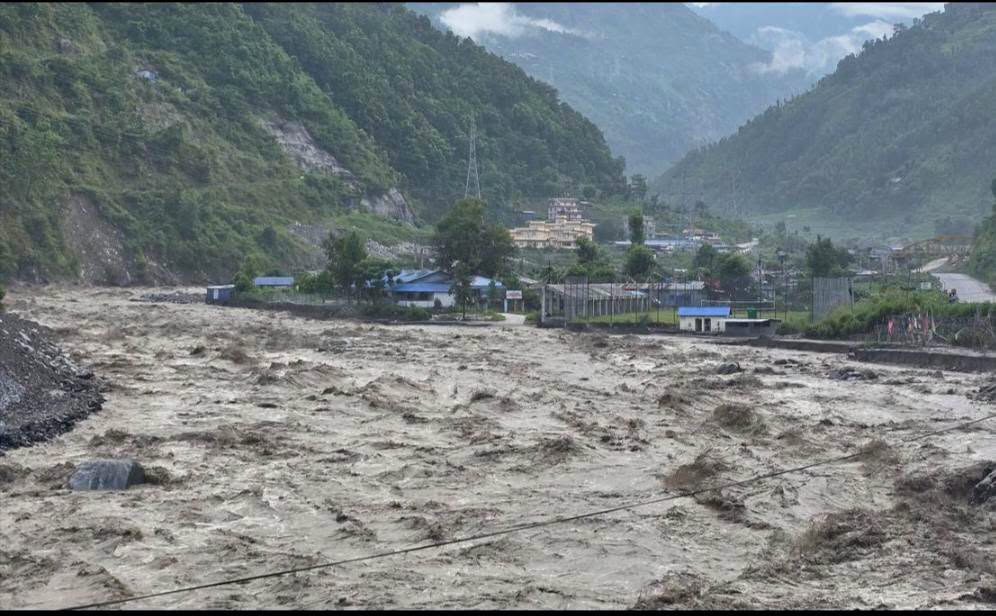 Catastrophic Flash Floods Strike Rasuwa around 9:00 AM on Wednesday, August 26