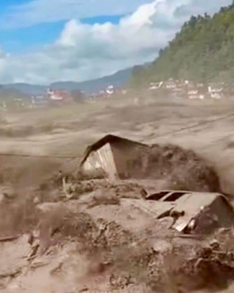 Rasuwa flood swept Image