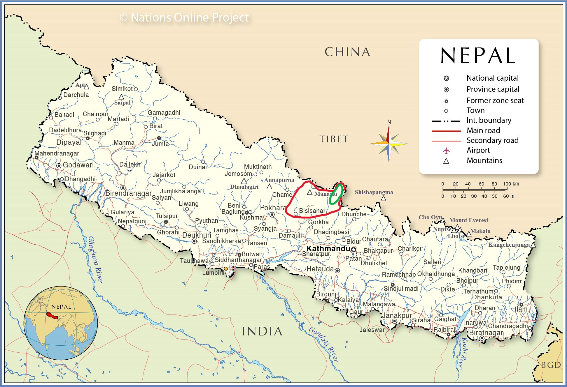 Where Is Nepal Located? Nepal on the Map, Asia and Geography 2 Where Is Nepal Located? Nepal on the Map, Asia and Geography