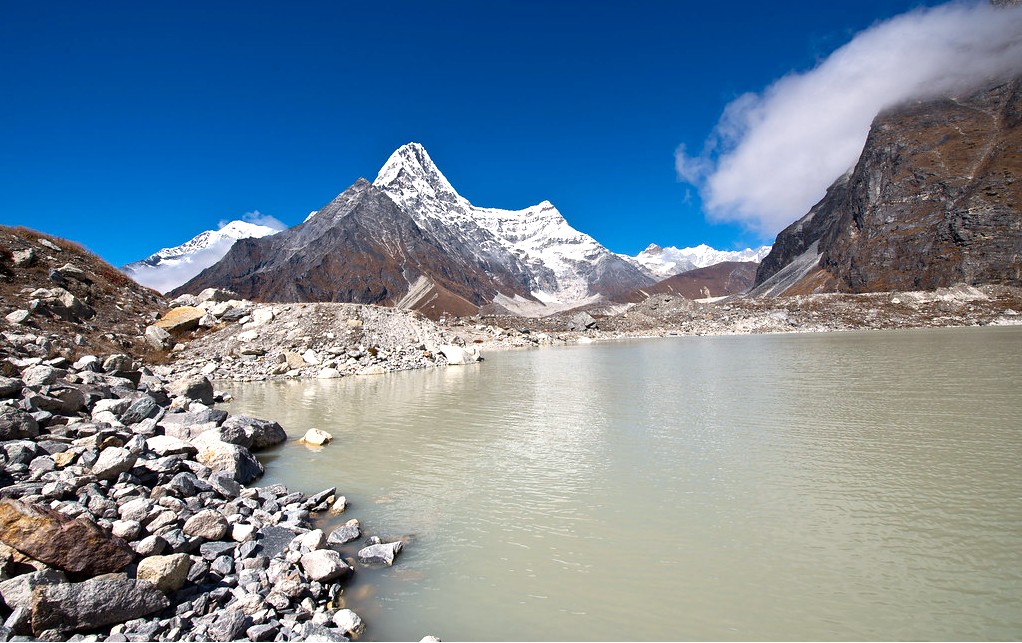Tsho Rolpa Lake (4,580 meters) Rolwaling Valley, Nepal 5 Tsho Rolpa Lake - Rolwaling Valley, Nepal